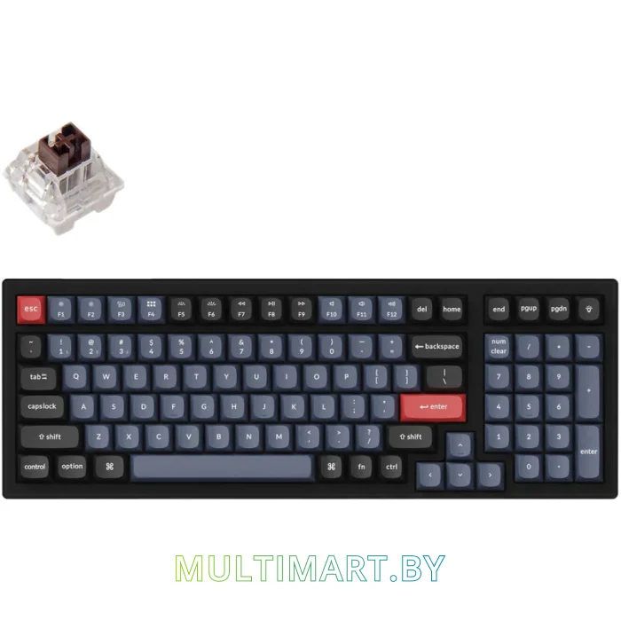 Клавиатура Keychron K4 Pro RGB K4P-H3-RU (Keychron K Pro Brown)